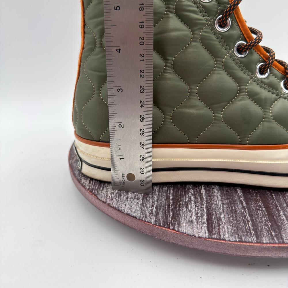Converse Sneakers Mens Size 11.5 Chuck 70 Hi Quilted Workwear Green 169375C - Picture 6 of 11